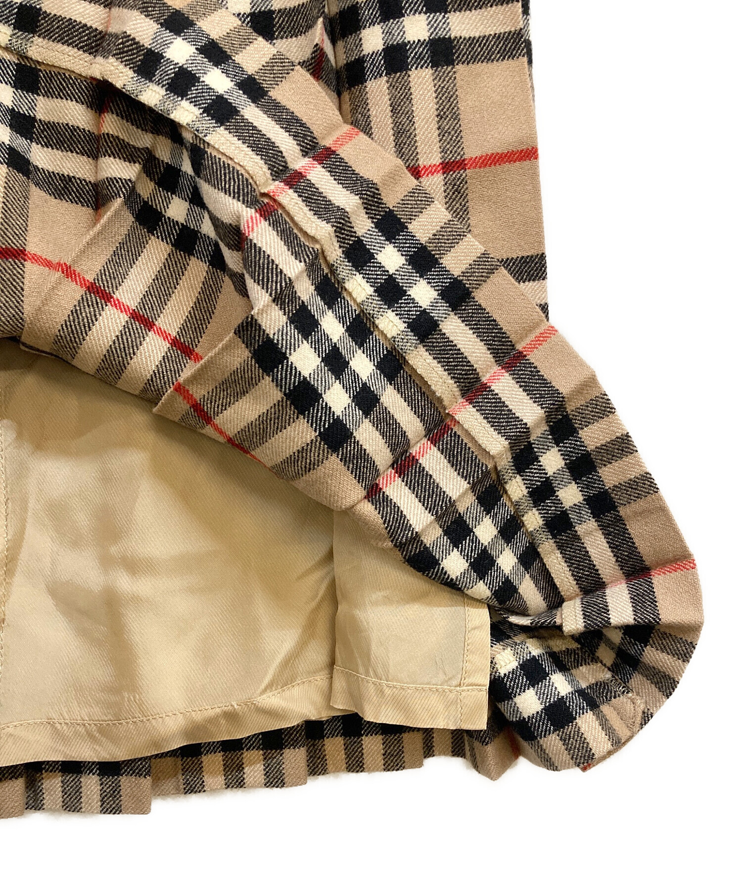 中古・古着通販】Burberry's (バーバリーズ) ノバチェックプリーツ