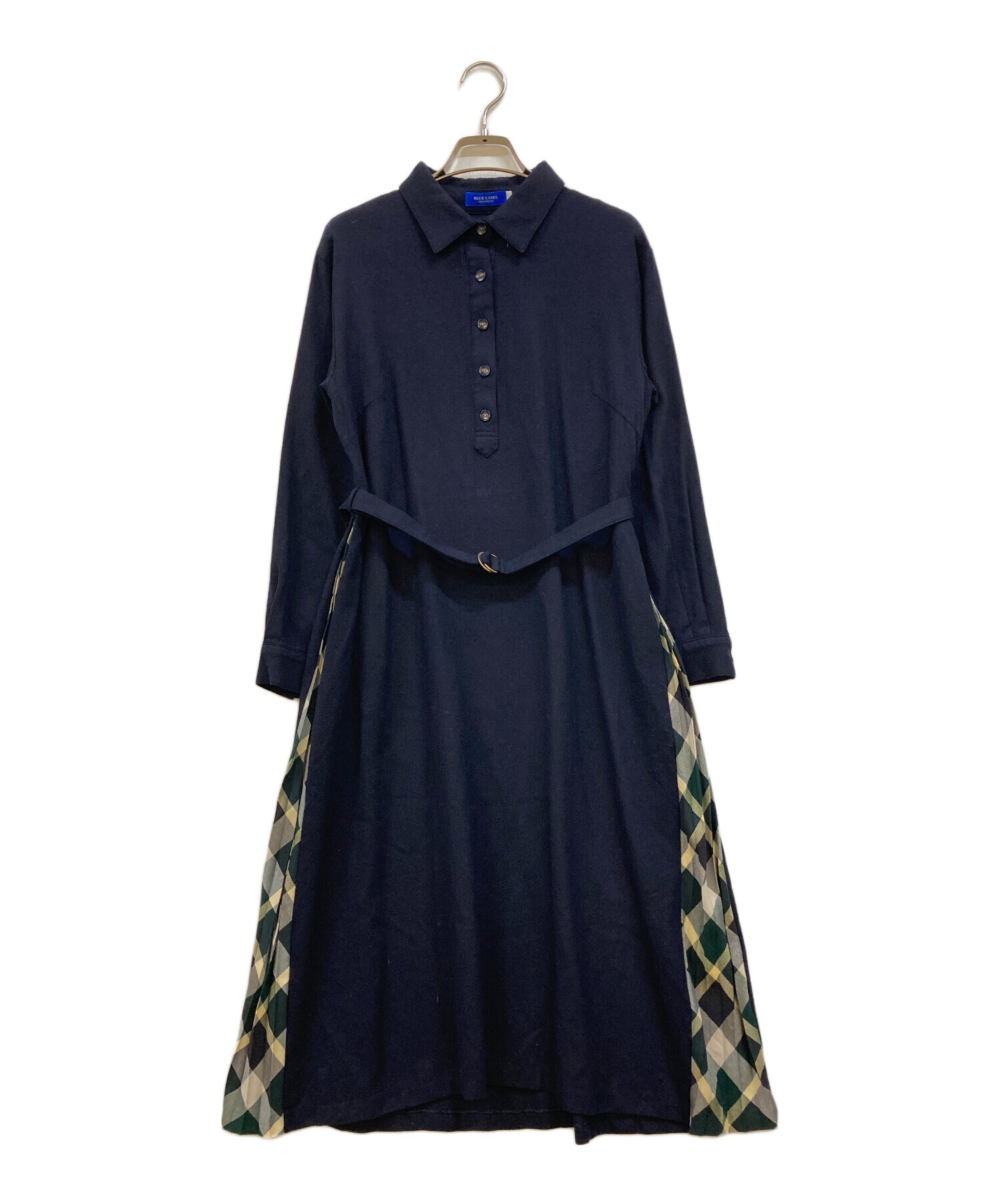 ブルーレーベルクレストブリッジ　青　ワンピース　ドレス　新品未使用　タグ付き 新作 ブルーレーベルクレストブリッジ ワンピース