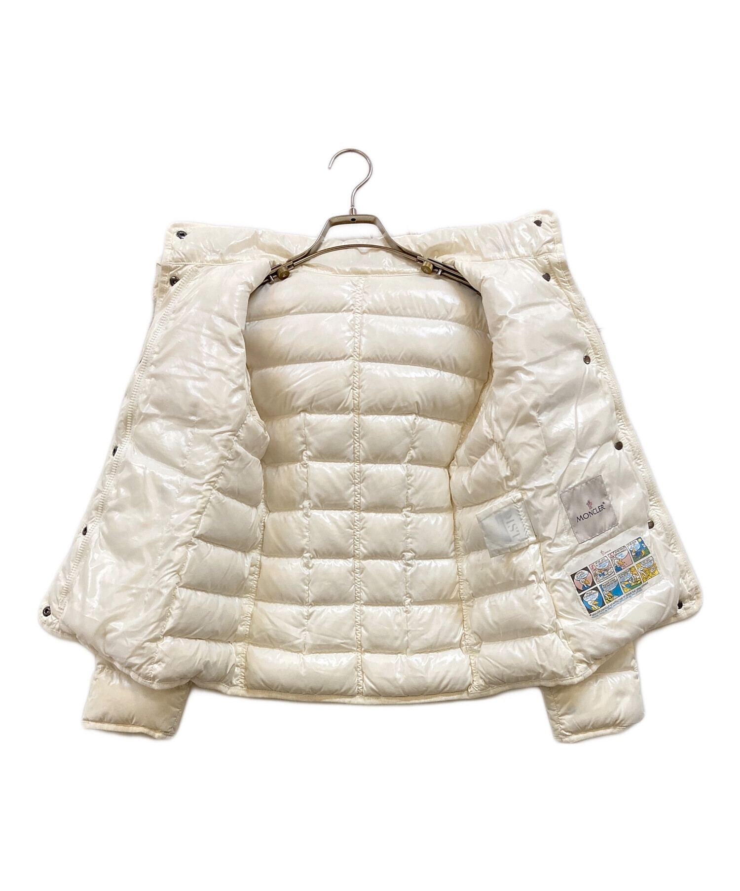 中古・古着通販】MONCLER (モンクレール) NEW ARMOISE ホワイト サイズ