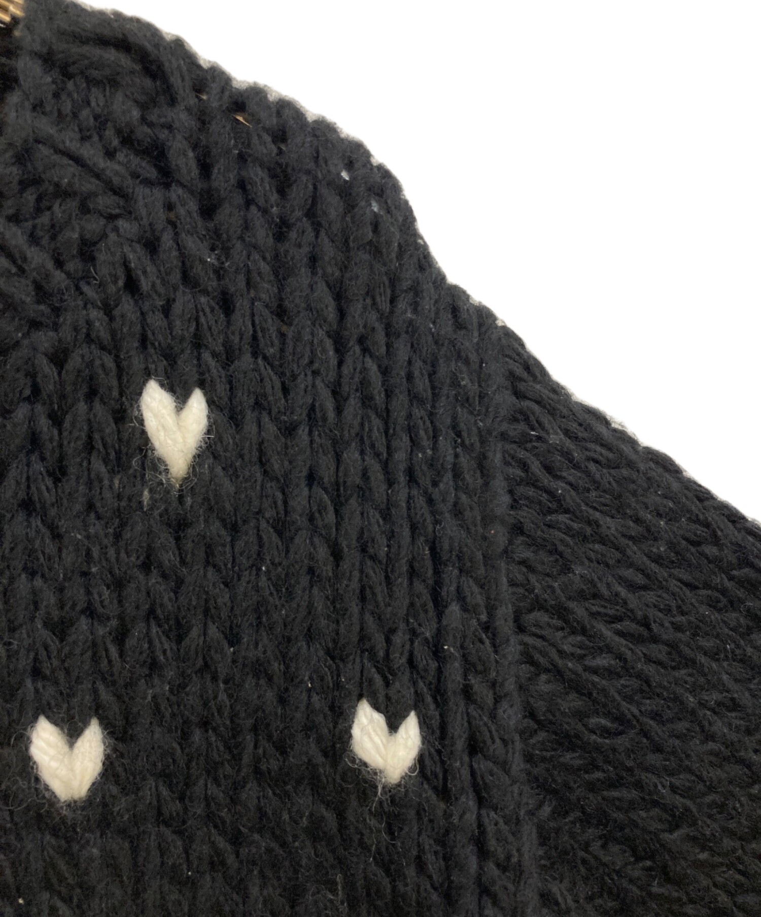 中古・古着通販】THE TOE (ザ・トゥー) Notting-Hill Heart Knit
