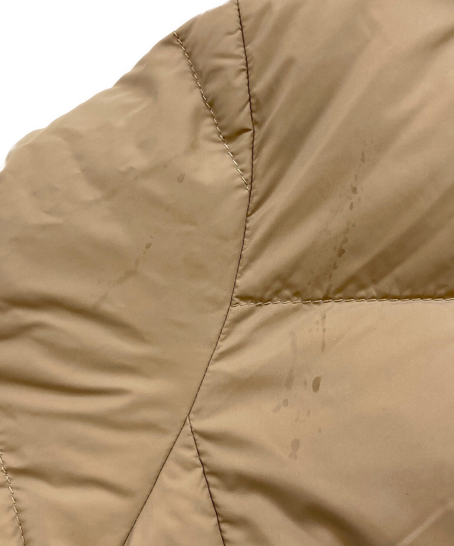 デュベティカ　レリアン別注ダウンジャケット　46 L ブラウン レッキスファー デュベティカ レリアン別注ダウンジャケット 46 L ブラウン レッキス