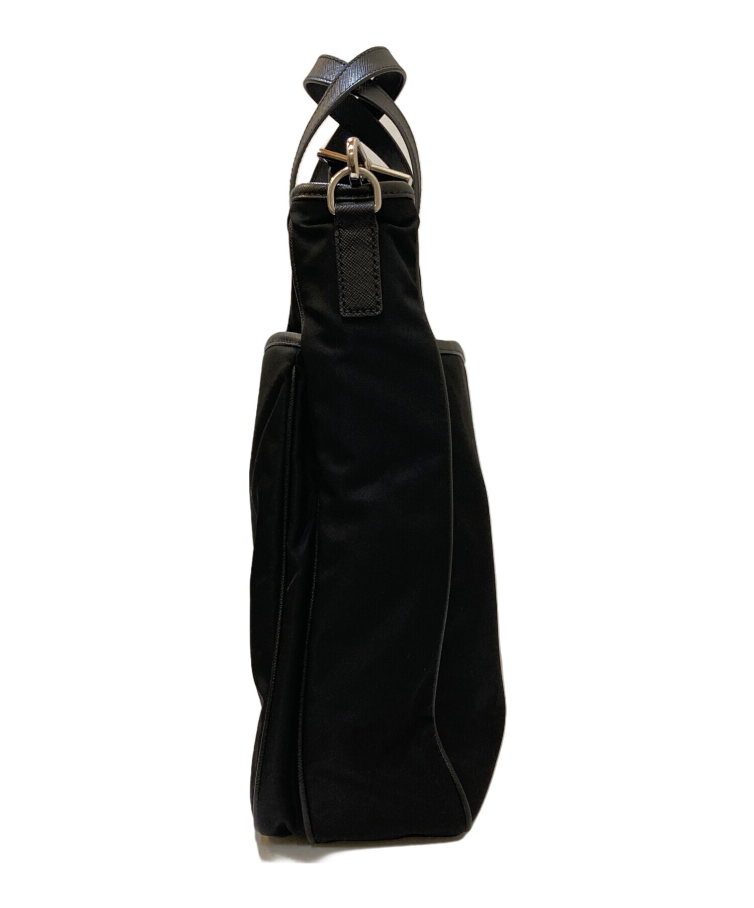 中古・古着通販】PRADA (プラダ) レザーナイロンコンビ 2WAYトート