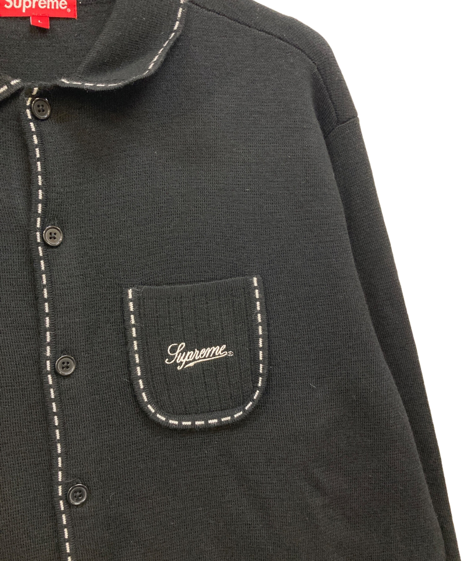 中古・古着通販】Supreme (シュプリーム) Contrast Stitch Button Up