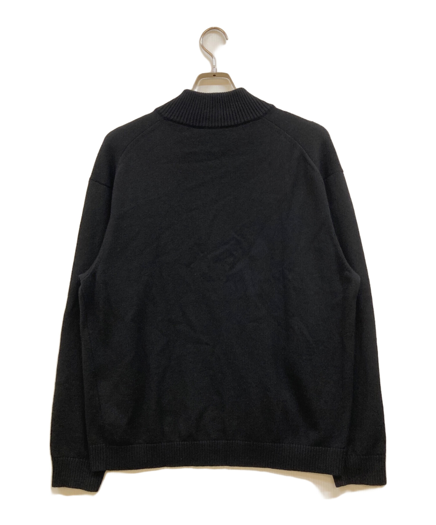 中古・古着通販】ATON (エイトン) WOOL WASHI HALF ZIP SWEATER