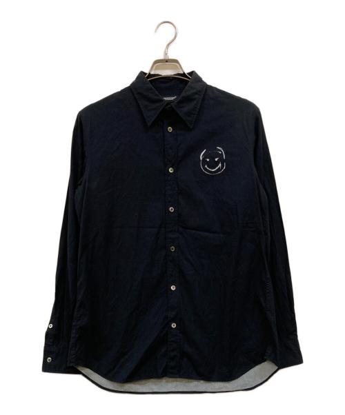 UNDERCOVER アンダーカバー UCY9404 シャツ　黒　サイズ２ 中古・古着通販】UNDERCOVER (アンダーカバー) スマイルプリントシャツ