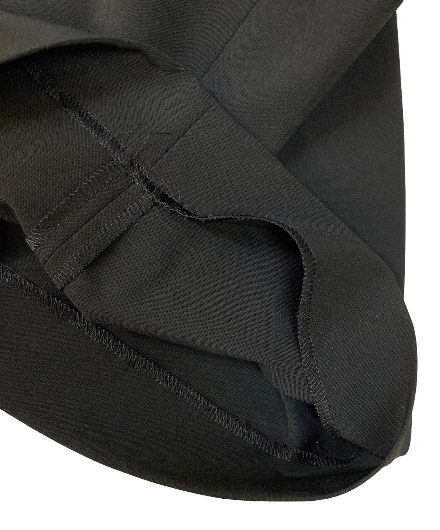 中古・古着通販】Conte (コンテ) タックイージワードパンツ ブラック