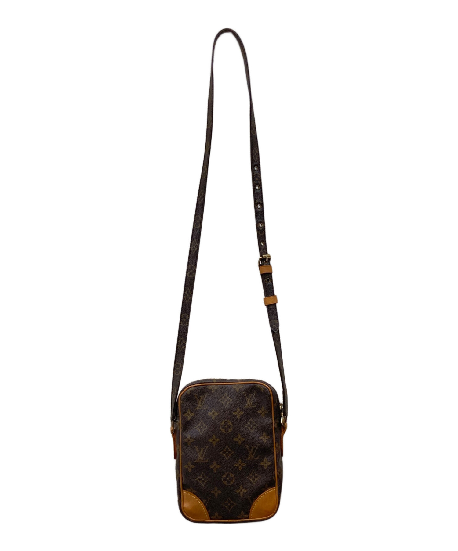 LOUIS VUITTON モノグラム クロスボディバッグ　ショルダーバッグ 中古・古着通販】LOUIS VUITTON (ルイ ヴィトン) ダヌーヴ モノグラム