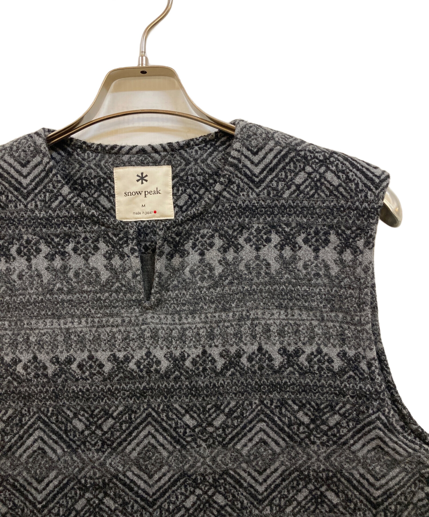 初期STONE シャドー ドッキングJKT+ベスト L 中古・古着通販】snow peak (スノーピーク) Shetland Cotton JQ Tweed