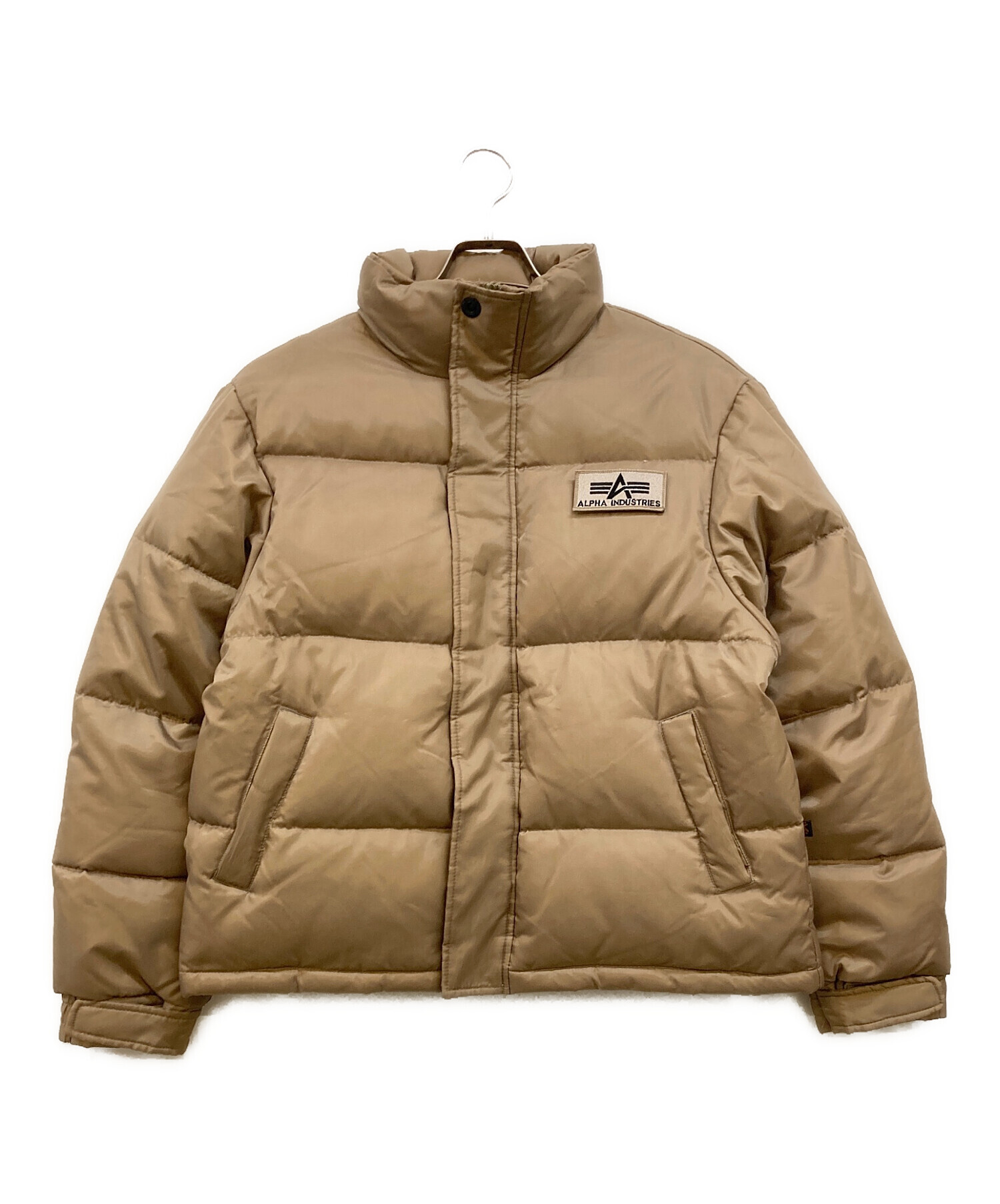 中古・古着通販】ALPHA (アルファ) パフジャケット ベージュ サイズ:S