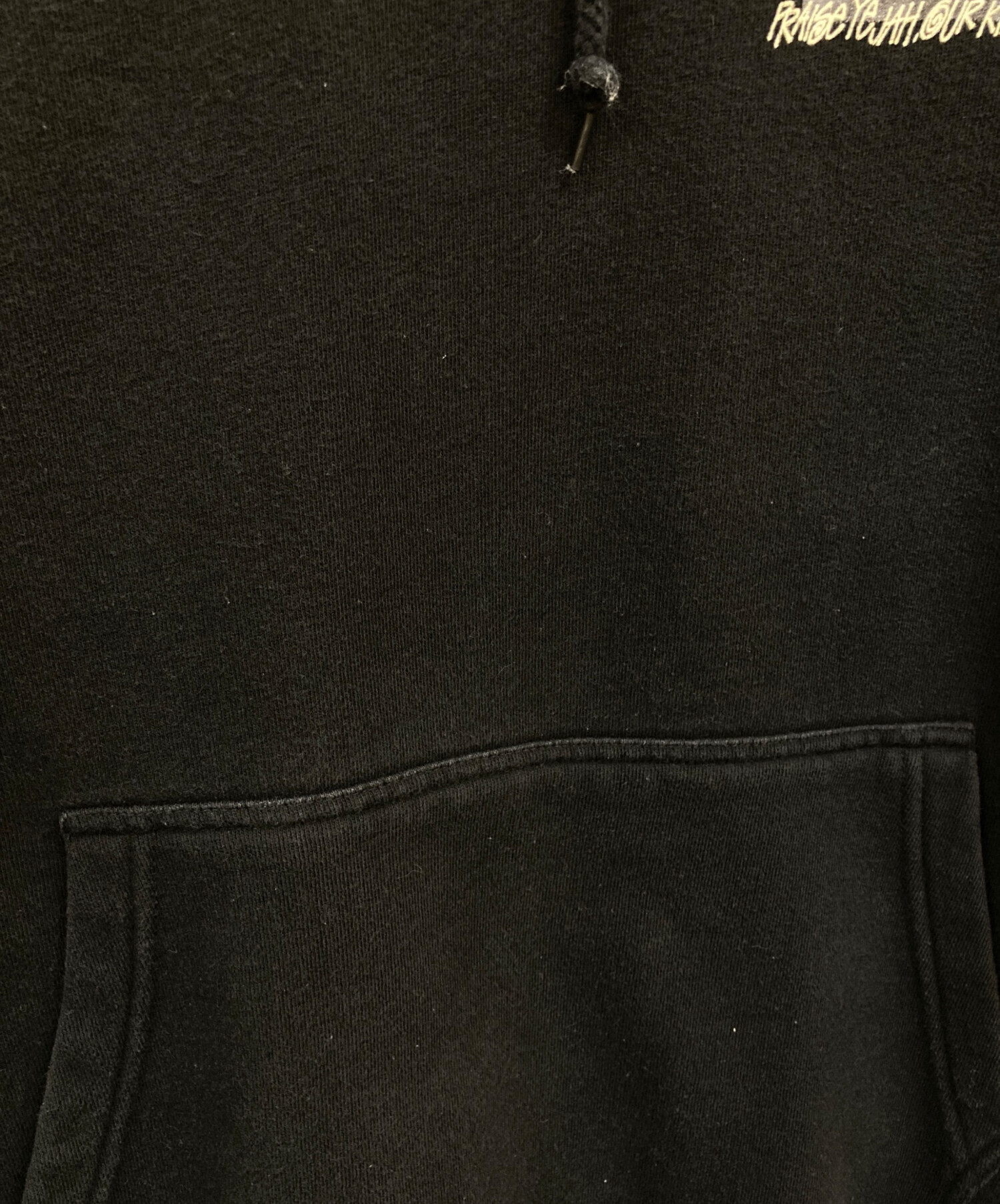 中古・古着通販】stussy (ステューシー) プリントパーカー ブラック