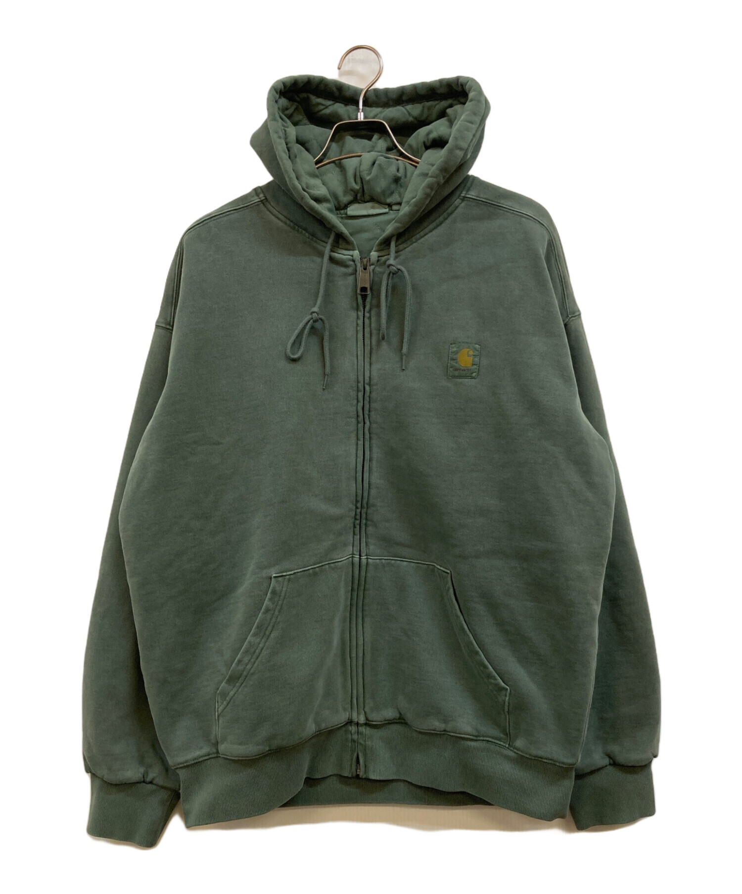 Carhartt フード付きジャンパー オリーブグリーン Carhartt ダックパーカー オリーブグリーン Mサイズ カーハート