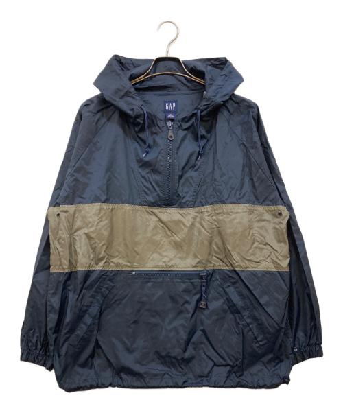 OLD GAP アノラックパーカー　ネイビー 90's オールド GAP アノラックパーカー ネイビー Sサイズ - レディース