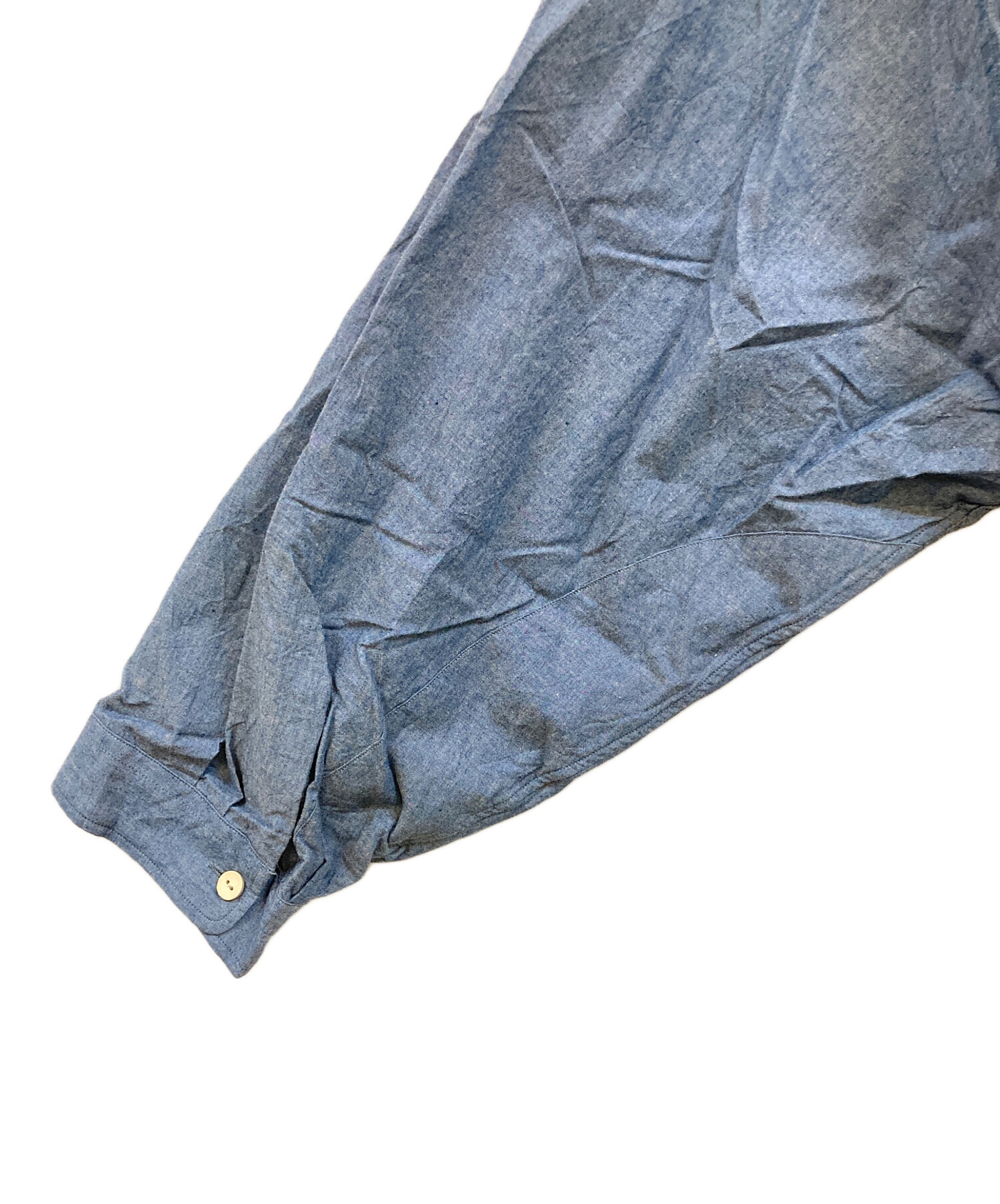 中古・古着通販】refomed (リフォメッド) WRIST PATCH WIDE SHIRT