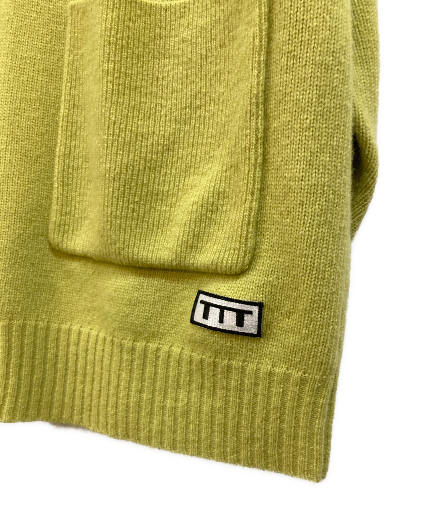 中古・古着通販】TTT MSW (ティー) フラワーボタン ニットカーディガン