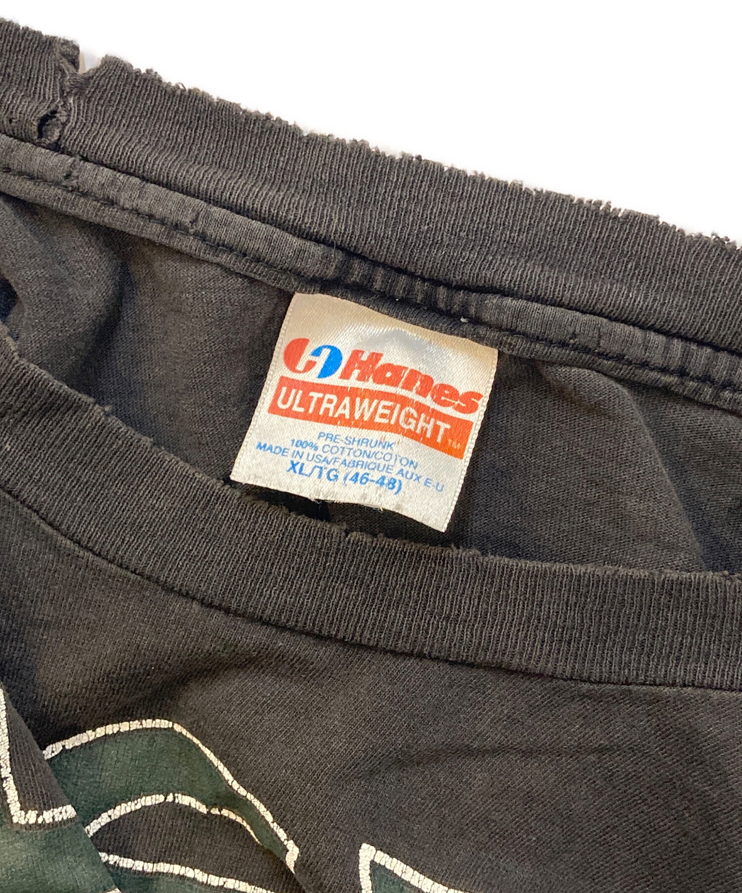 ビンテージ 90s Radiohead ブート Tシャツ古着Hanes ヘインズ 中古・古着通販】Hanes (ヘインズ) 90s バンドTシャツ グレー サイズ
