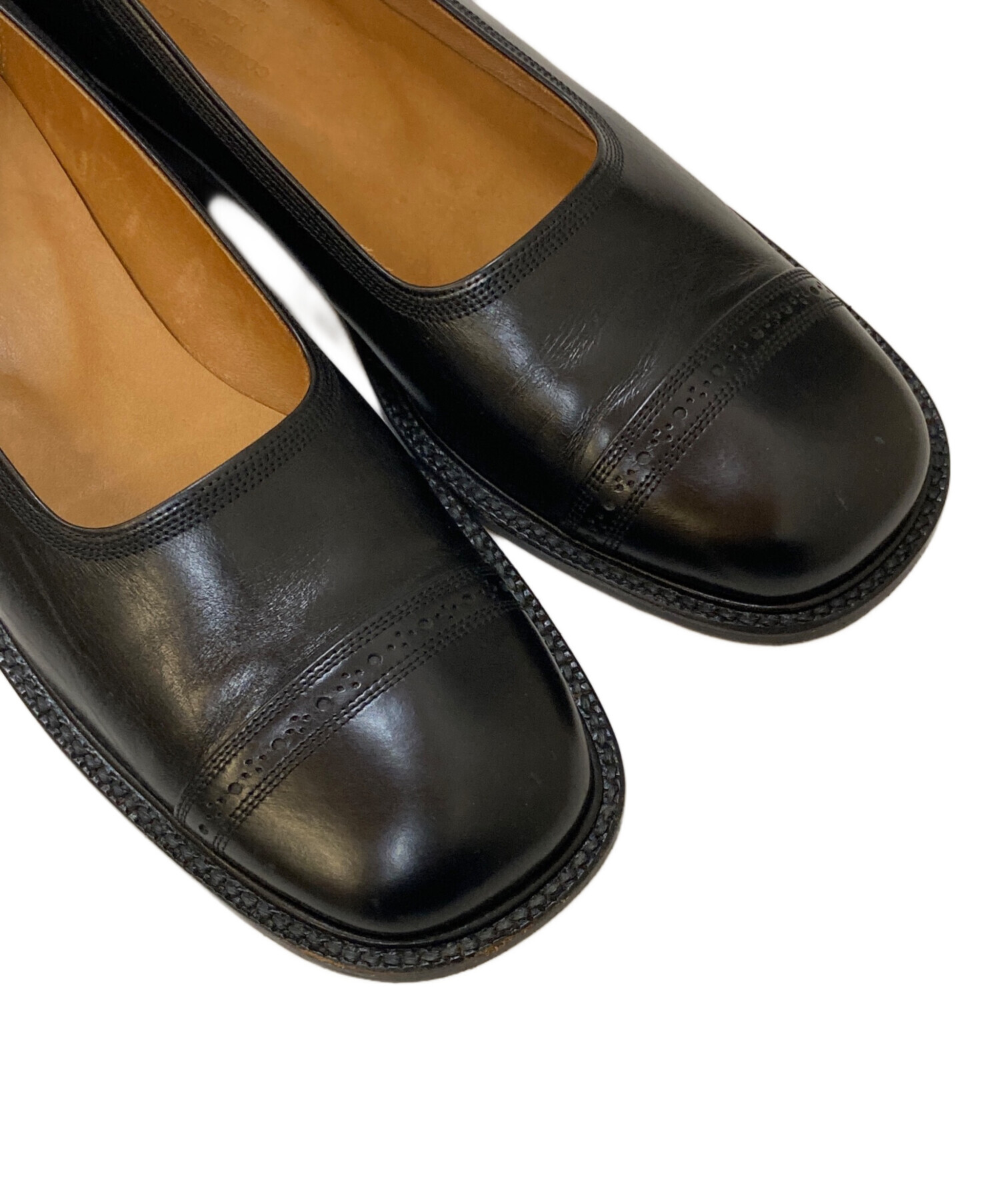 コムデギャルソンオムプリュス ドレスシューズ ビジネス レザー ストレートチップ 中古・古着通販】COMME des GARCONS HOMME PLUS (コムデギャルソンオム