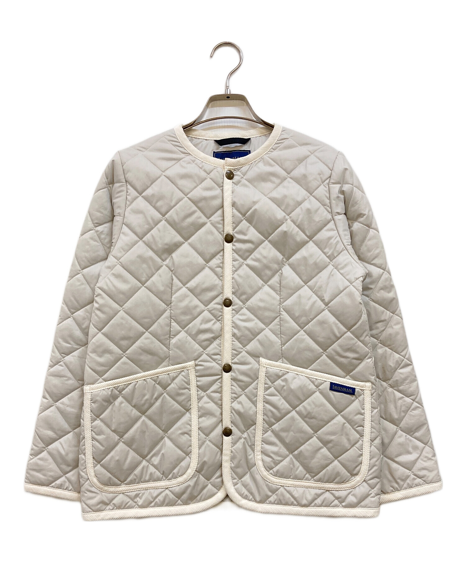 中古・古着通販】LAVENHAM (ラベンハム) ノーカラーキルティング