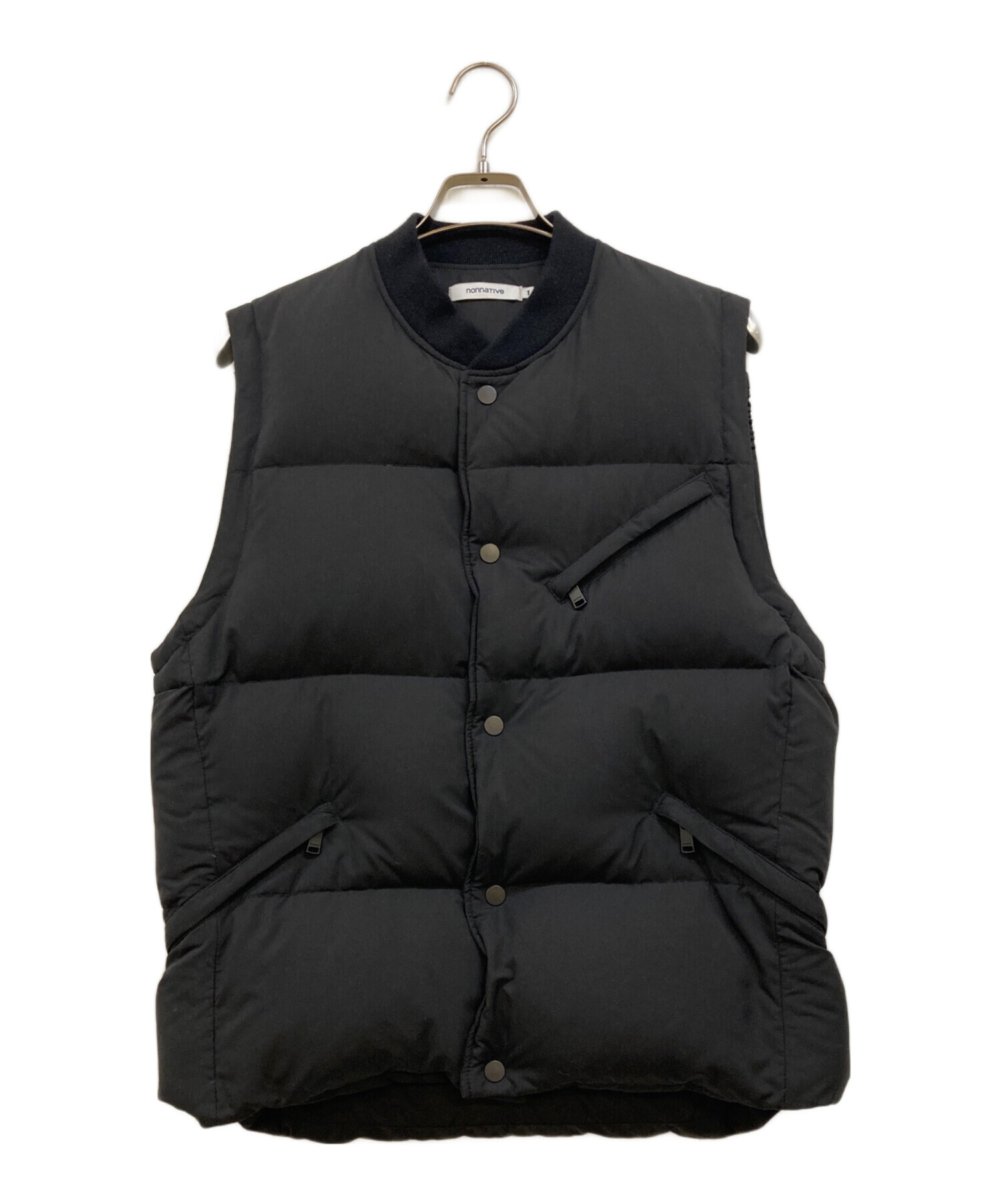 新品 nonnative 23AW HIKER DOWN VEST 黒1 中古・古着通販】nonnative (ノンネイティブ) HIKER DOWN VEST POLY