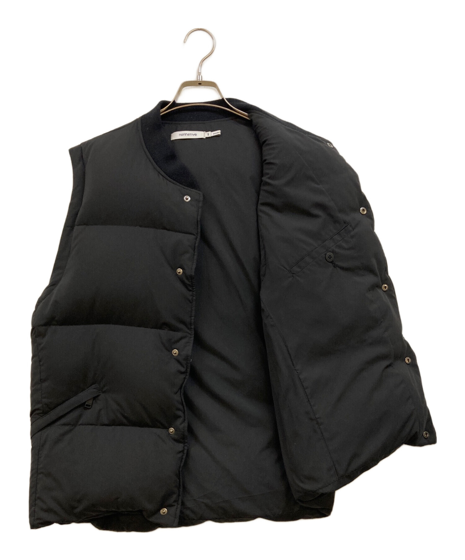 ジャケット・アウター nonnative HIKER DOWN VEST POLY TAFFETA 中古・古着通販】nonnative (ノンネイティブ) HIKER DOWN VEST POLY