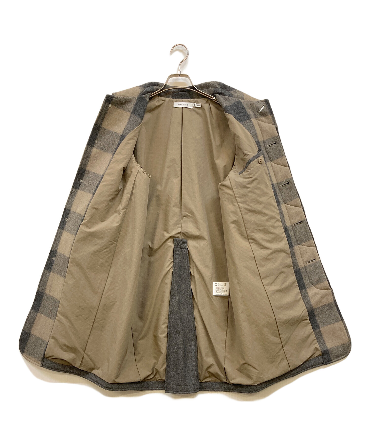 中古・古着通販】nonnative (ノンネイティブ) TOURIST COAT W/N MELTON