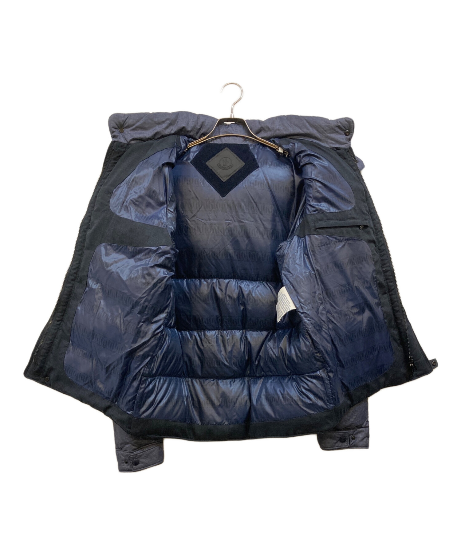 モンクレール　W ホワイトマウンテニアリングコラボダウン　Mサイズ 中古・古着通販】MONCLER W (モンクレールダブル) WHITE