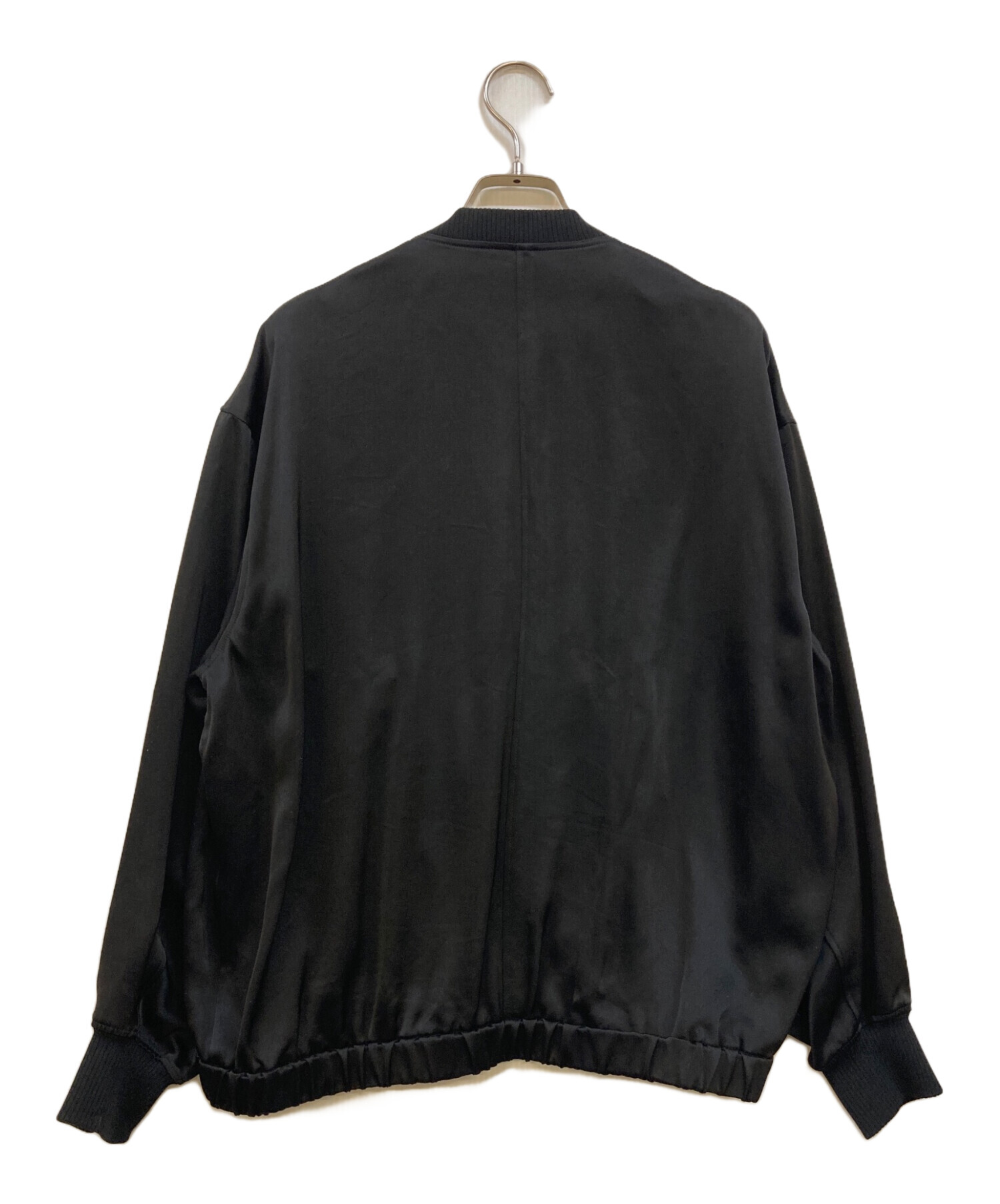 中古・古着通販】23区 (ニジュウサンク) ドレープサテン MA-1 ブルゾン