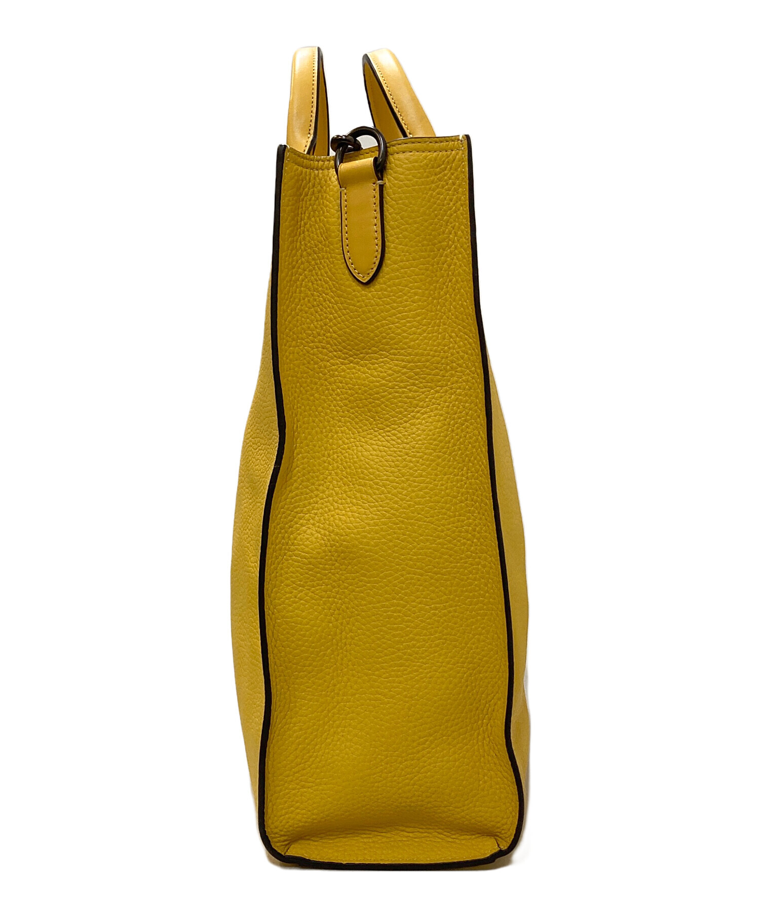 中古・古着通販】COACH (コーチ) 2WAYゴッサム トールトート イエロー