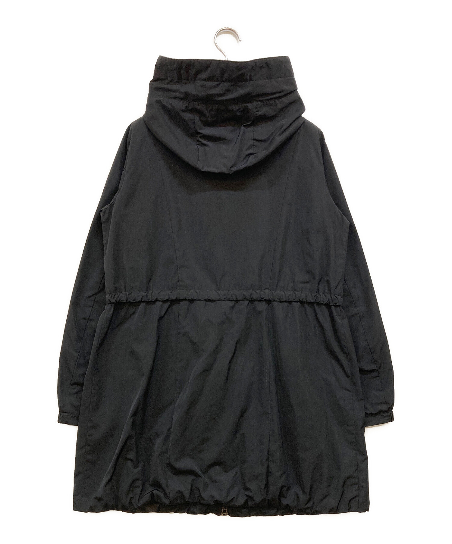 【人気モデル】 モンクレール TOPAZ ナイロンコート 黒 サイズ1 S相当 中古・古着通販】MONCLER (モンクレール) TOPAZ GIUBBOTTO トパーズ