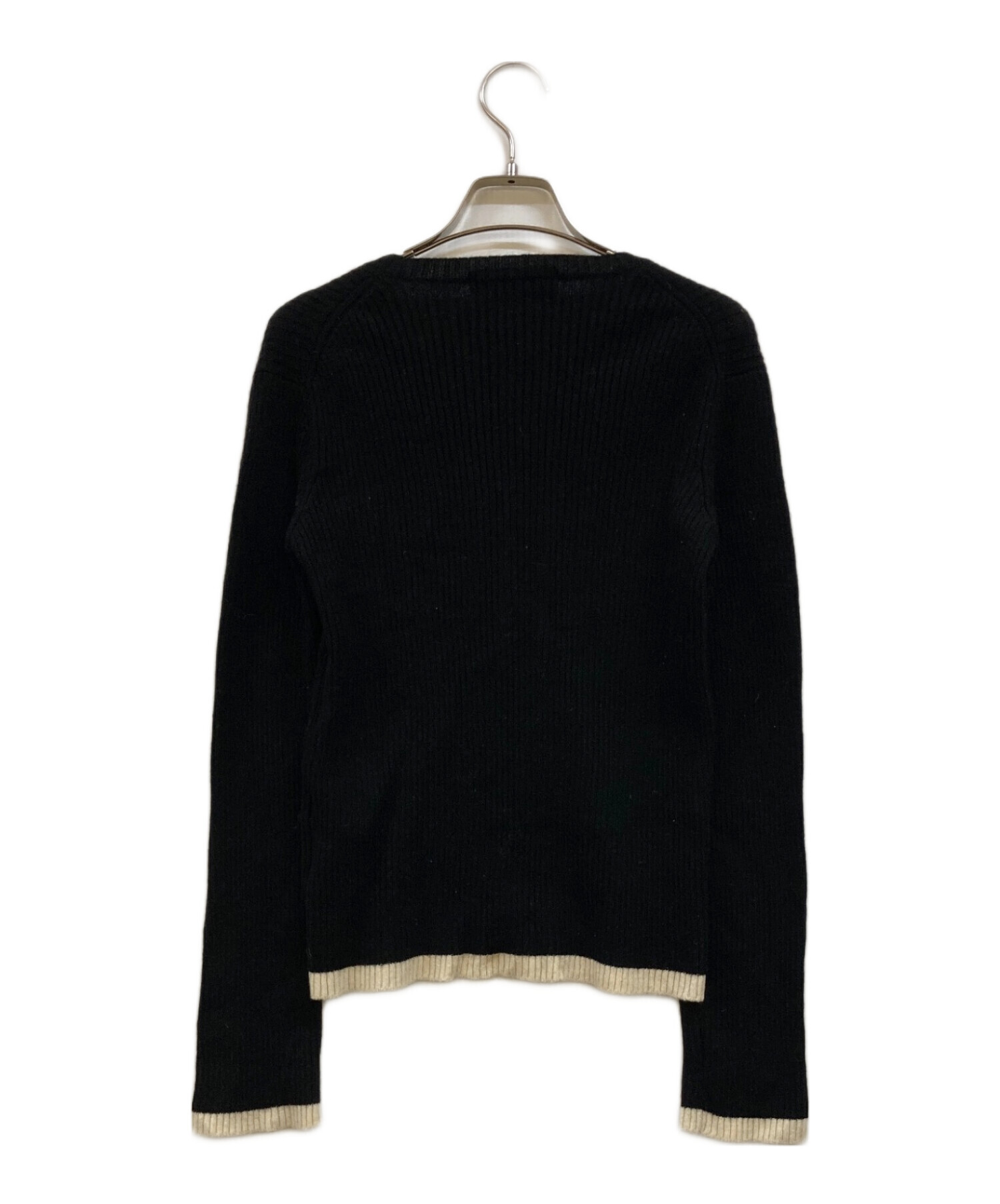 【中古】トリココムデギャルソン tricot COMME des GARCONS アーカイブ ニット カーディガン 黒 ブラック TN-080020 中古・古着通販】tricot COMME des GARCONS (トリココムデギャルソン