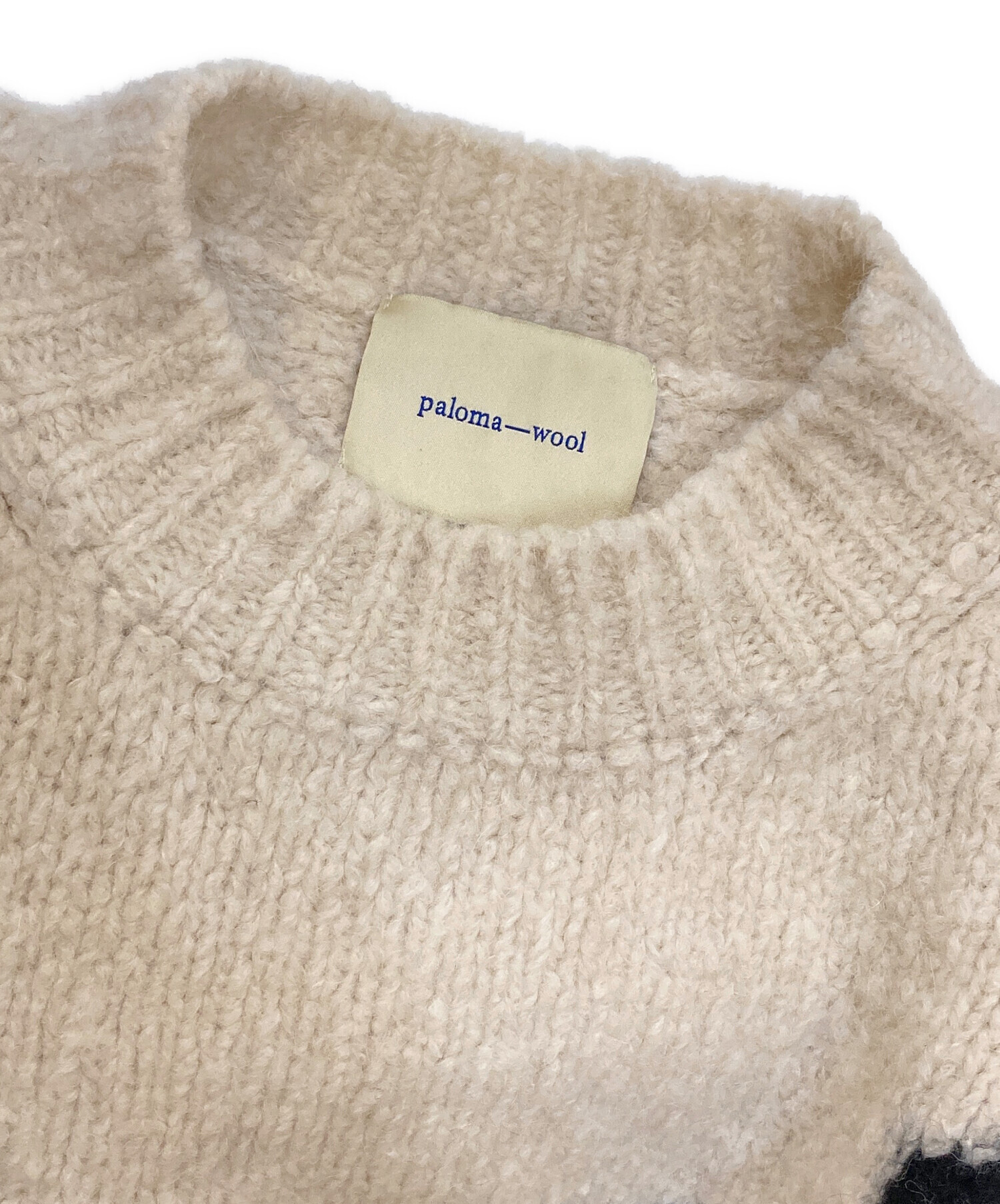 中古・古着通販】paloma wool (パロマウール) 女体柄ニットセーター