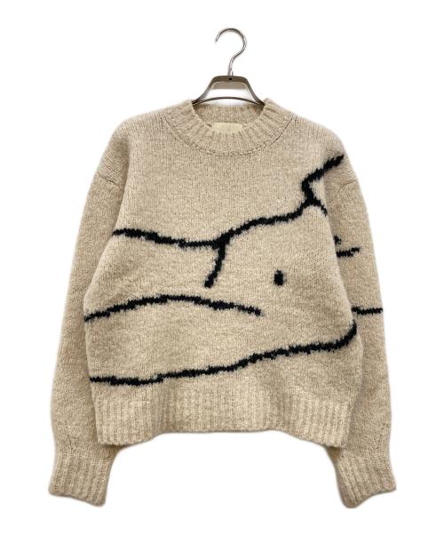 中古・古着通販】paloma wool (パロマウール) 女体柄ニットセーター