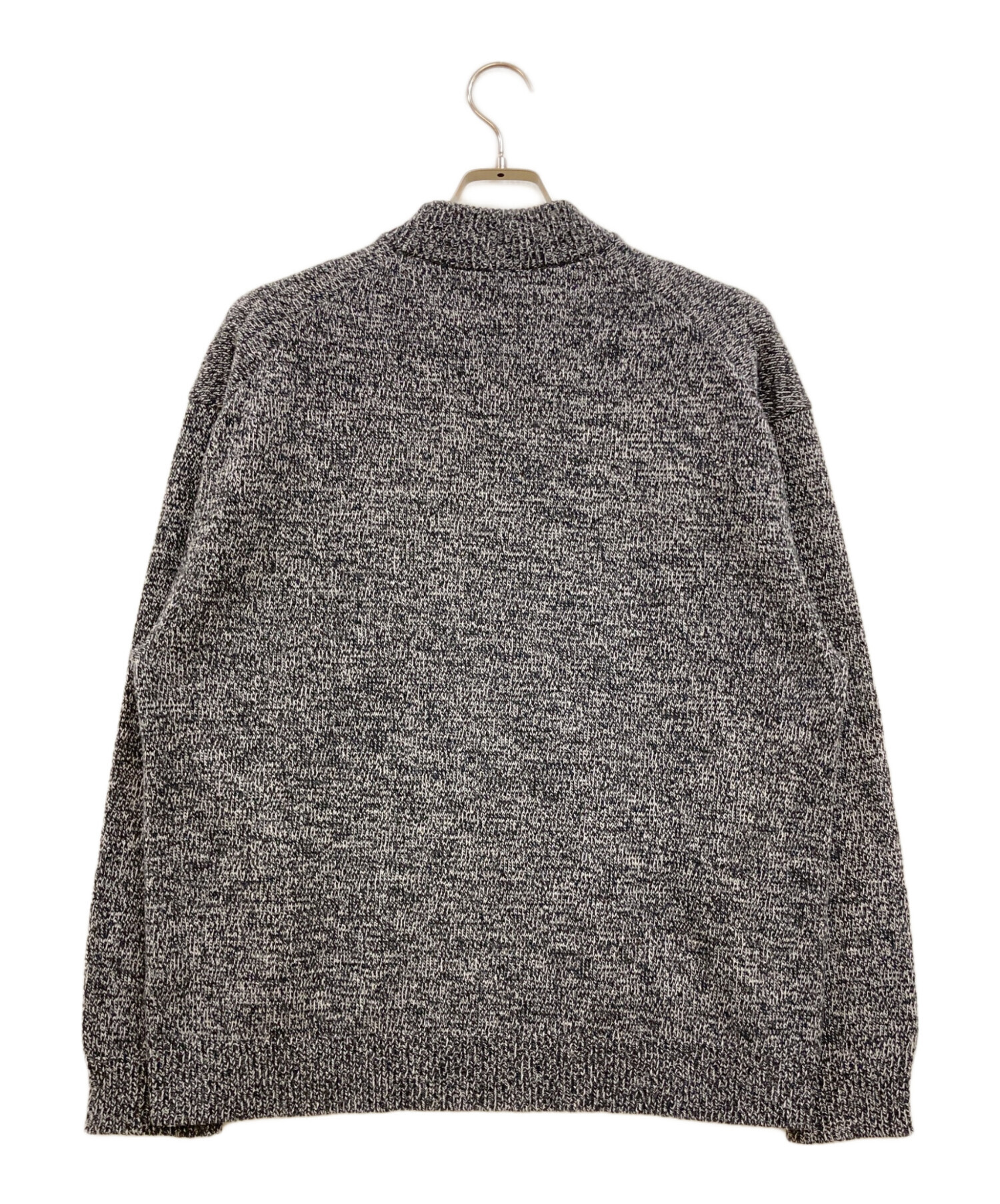 中古・古着通販】ATON (エイトン) BABY WOOL MOULINE/モックネック