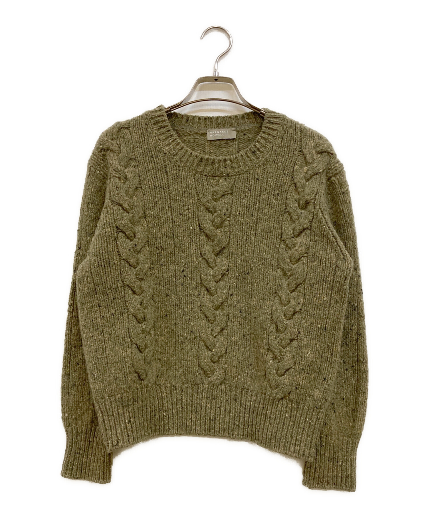 MARGARET HOWELLドネガルウールニット MARGARET HOWELL - 未使用 イタリア製 マーガレットハウエル ドネガル