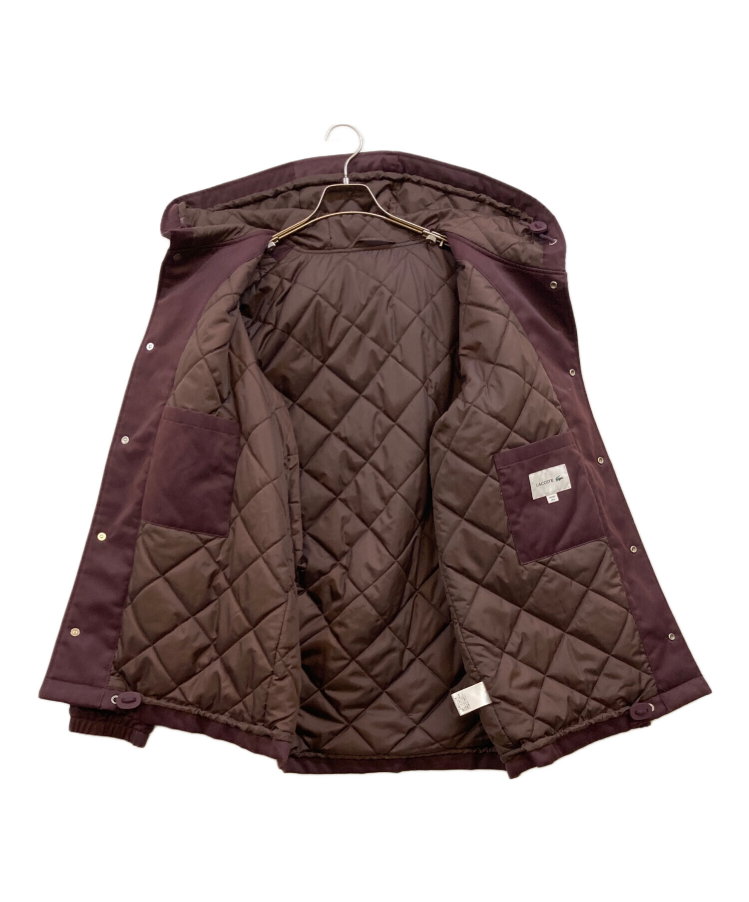 中古・古着通販】LACOSTE (ラコステ) 中綿フードコーチジャケット