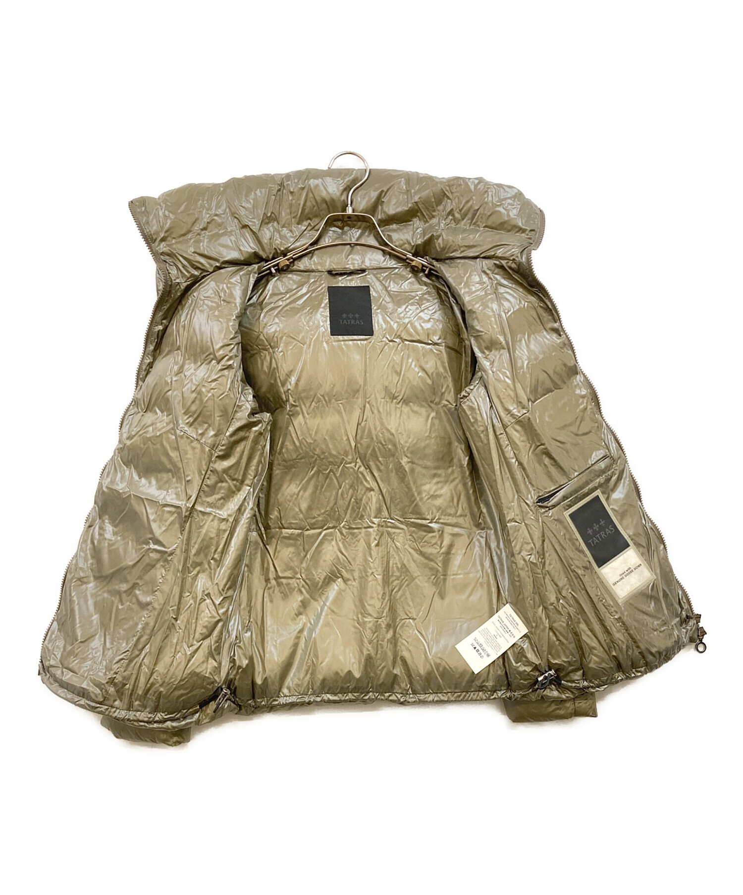 中古・古着通販】TATRAS (タトラス) DRENA ショートダウンジャケット 