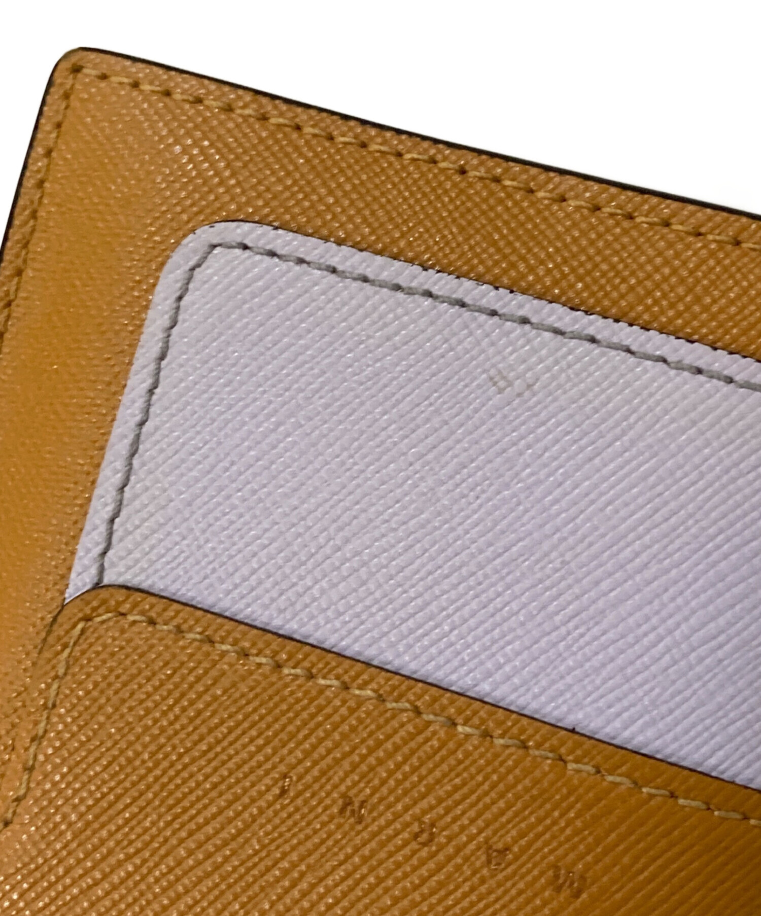 中古・古着通販】MARNI (マルニ) バイカラー 2つ折り財布 ブラウン