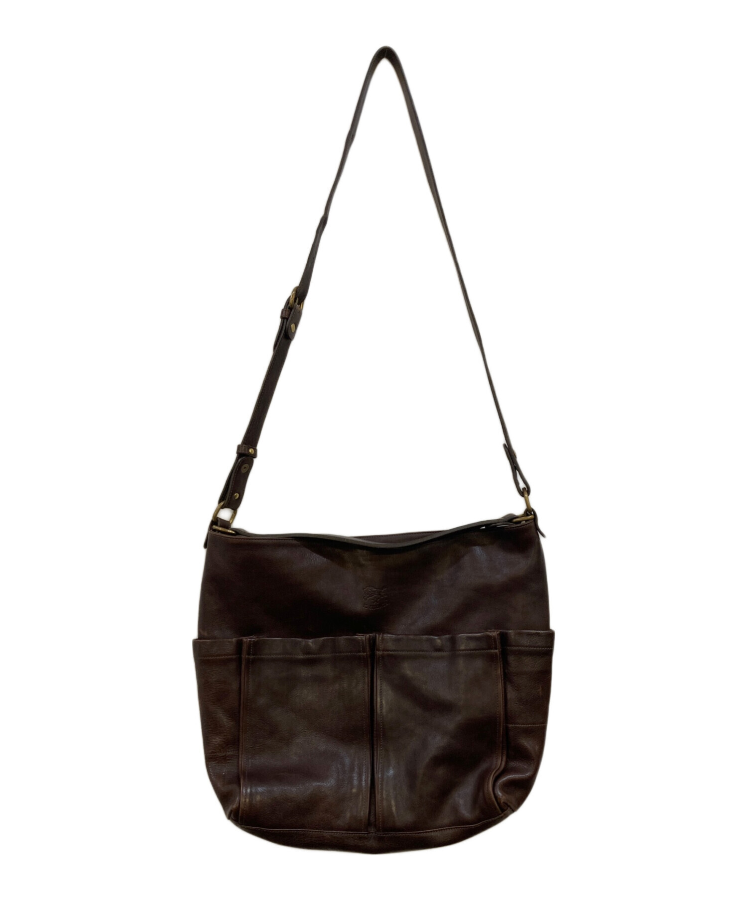 タグ付超美品 イルビゾンテ IL BISONTE 2016年 54152308311 レザー 