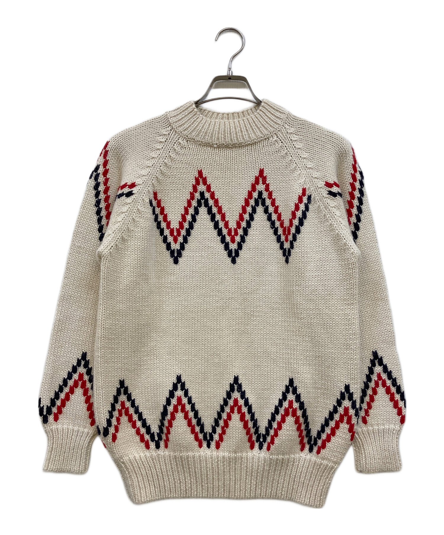 中古・古着通販】maison kitsune (メゾンキツネ) アルパカニット 