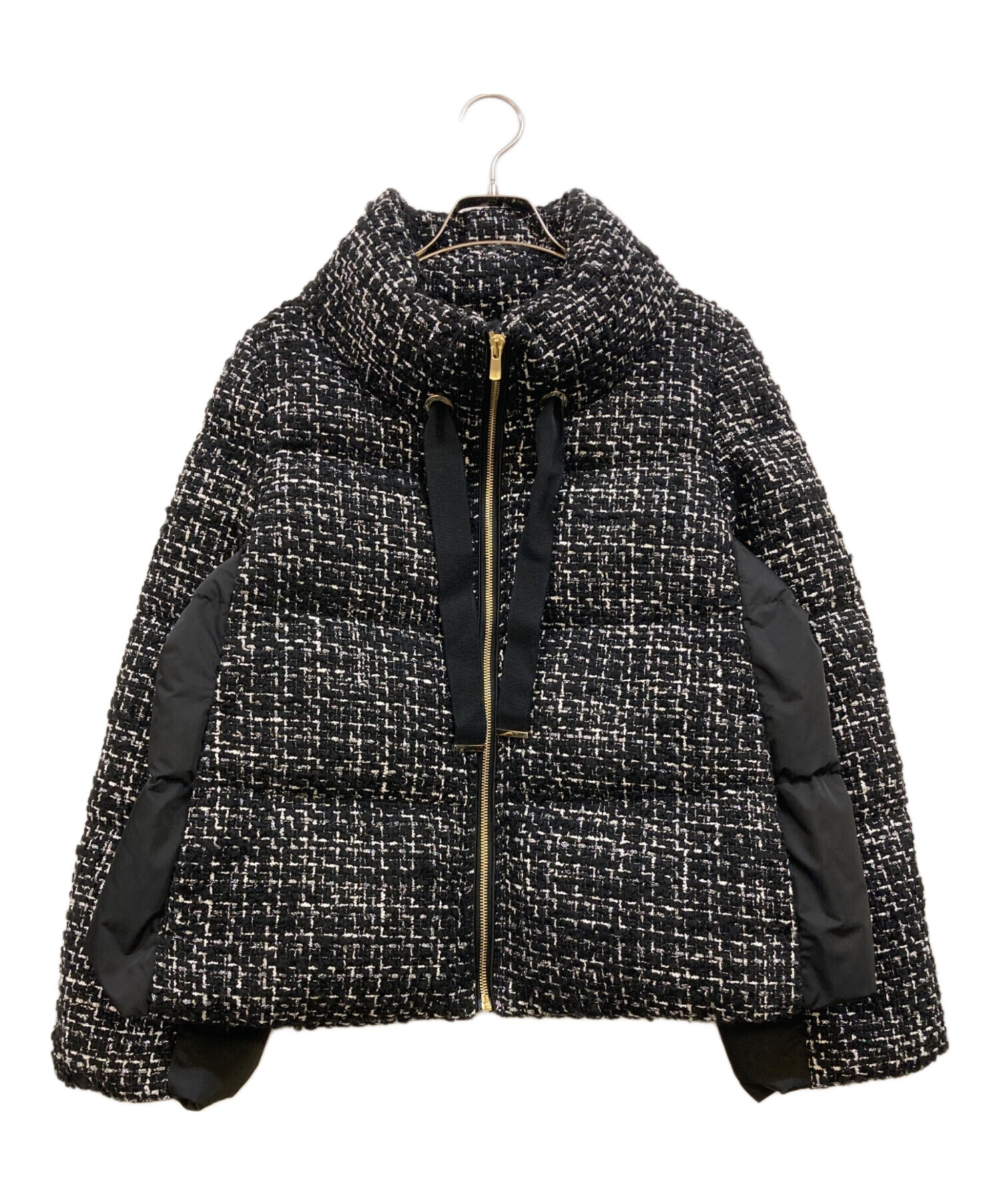 中古・古着通販】ANAYI (アナイ) リングツイードスタンドダウンコート 