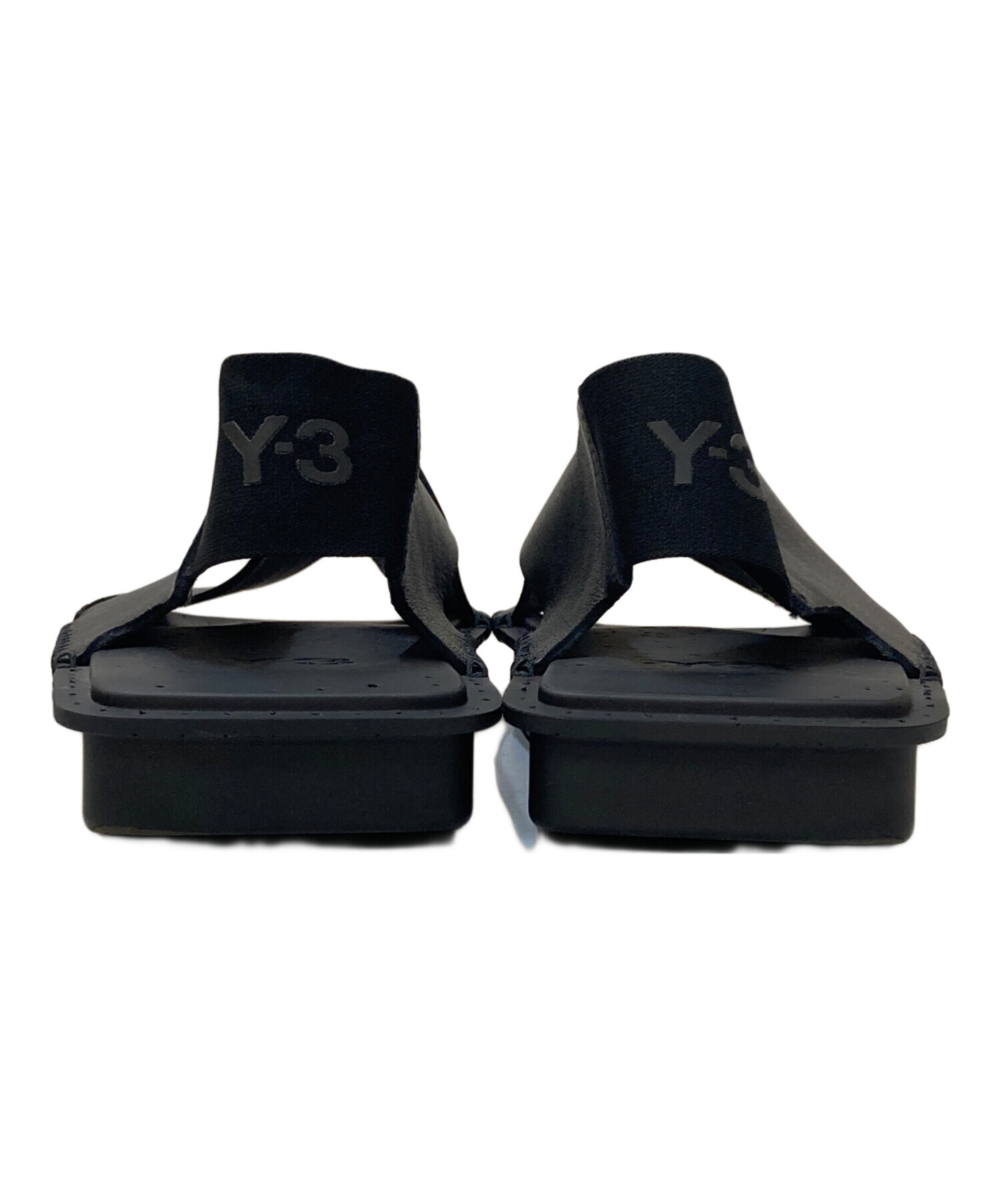 中古・古着通販】Y-3 (ワイスリー) ロゴストラップ スクエアサンダル