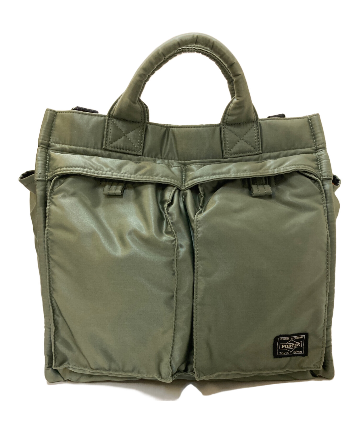 中古・古着通販】PORTER (ポーター) PX TANKER 2WAY VERTICAL TOTE BAG