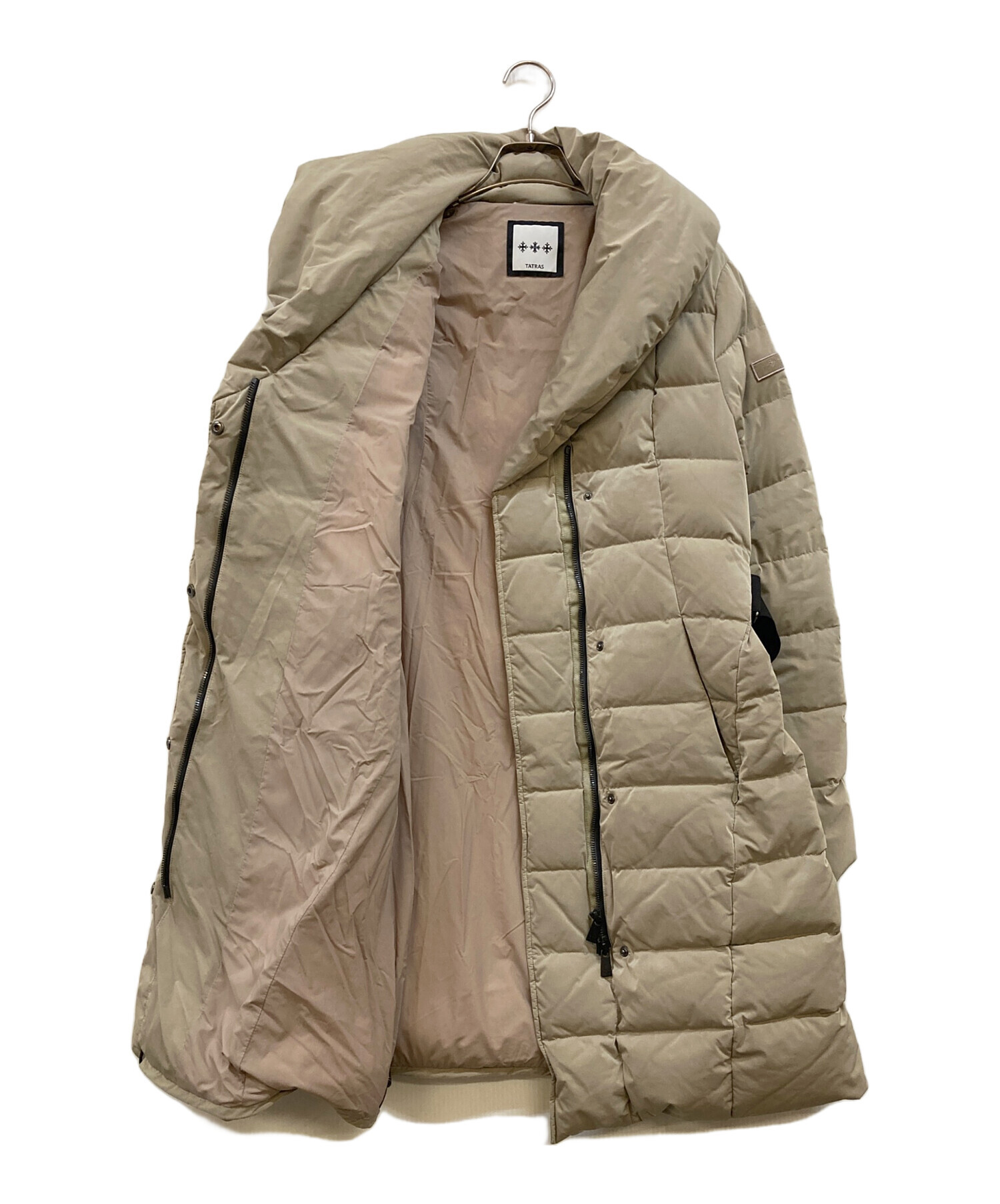 中古・古着通販】TATRAS (タトラス) EGRETTA DOWN COAT ベージュ