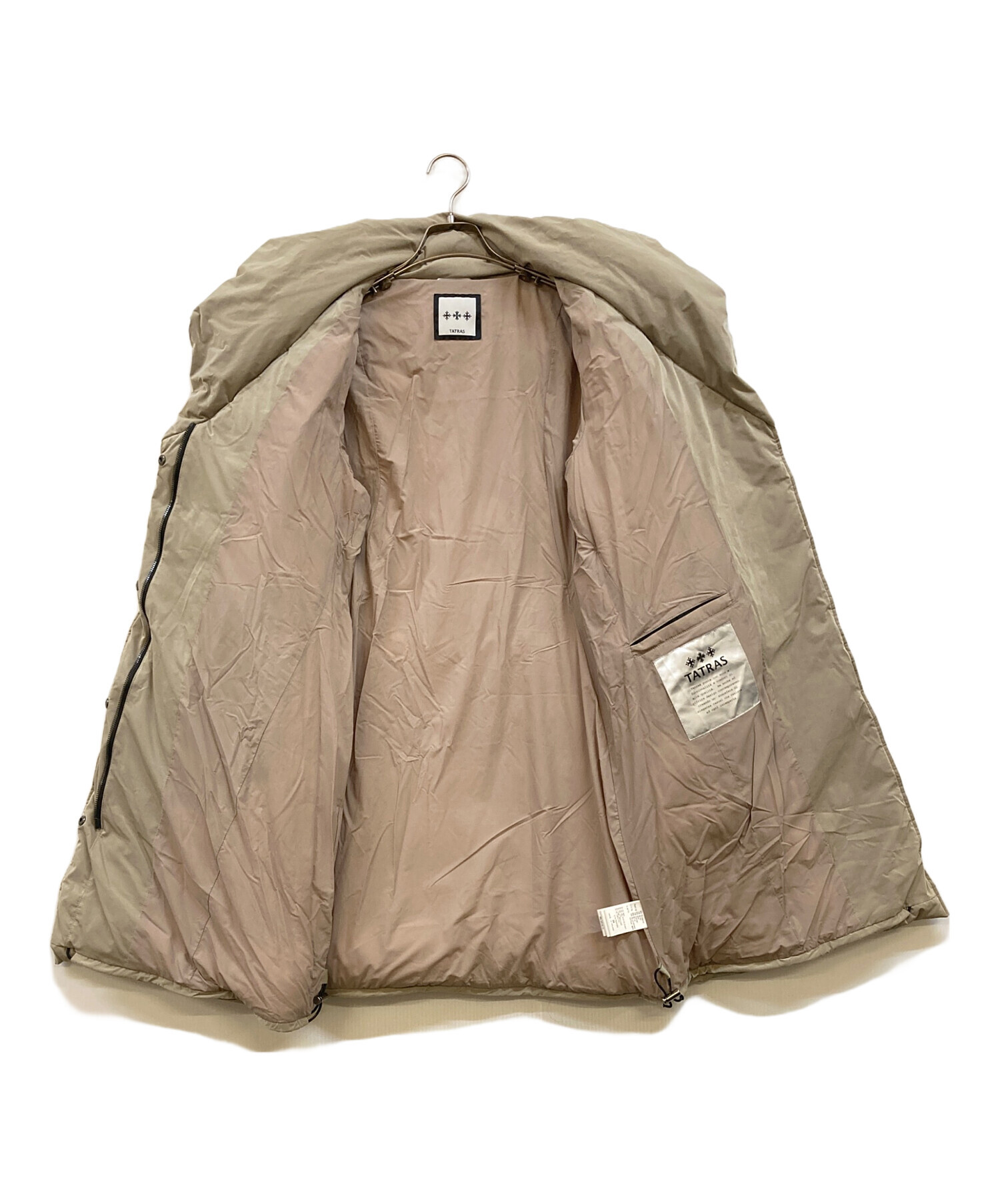 中古・古着通販】TATRAS (タトラス) EGRETTA DOWN COAT ベージュ