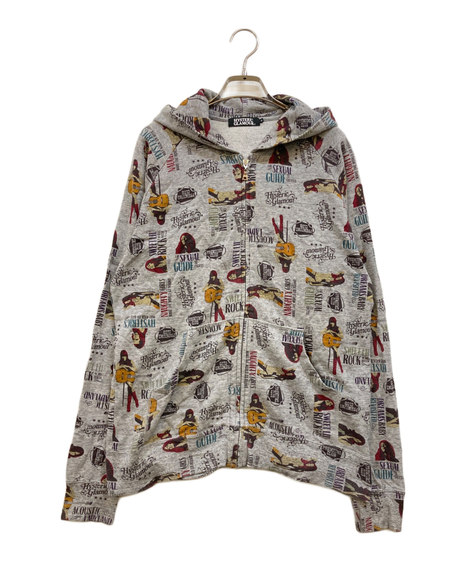 中古・古着通販】Hysteric Glamour (ヒステリックグラマー) 総柄ジップ