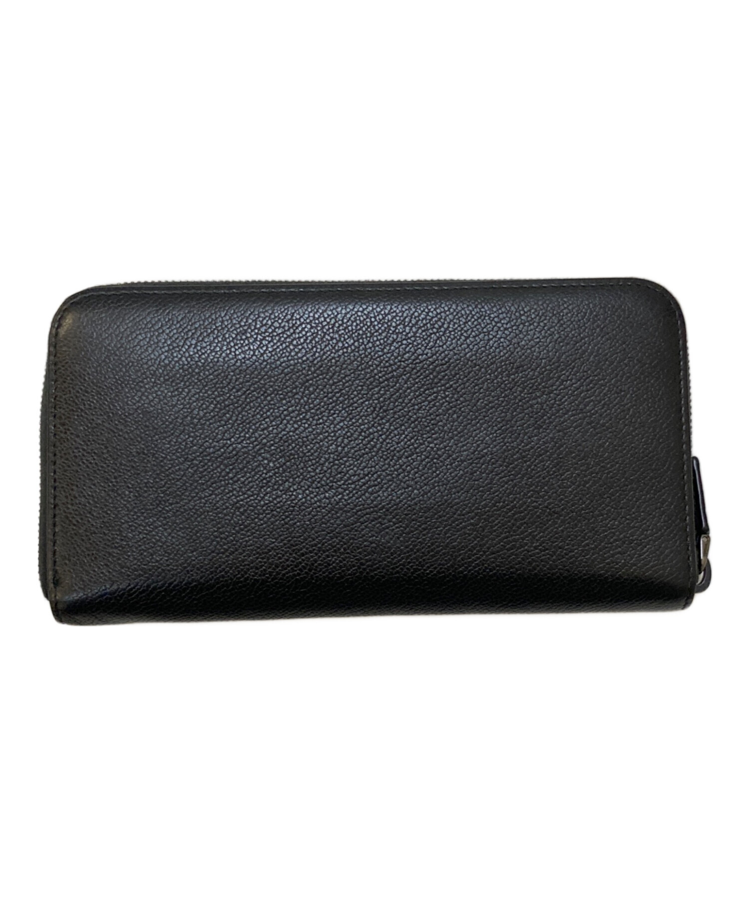 中古・古着通販】PRADA (プラダ) ラウンドファスナー財布 ブラック