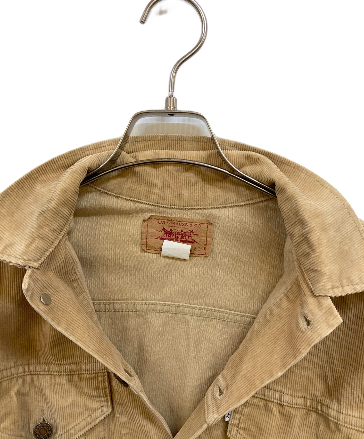 中古・古着通販】LEVI'S (リーバイス) コーデュロイ トラッカー