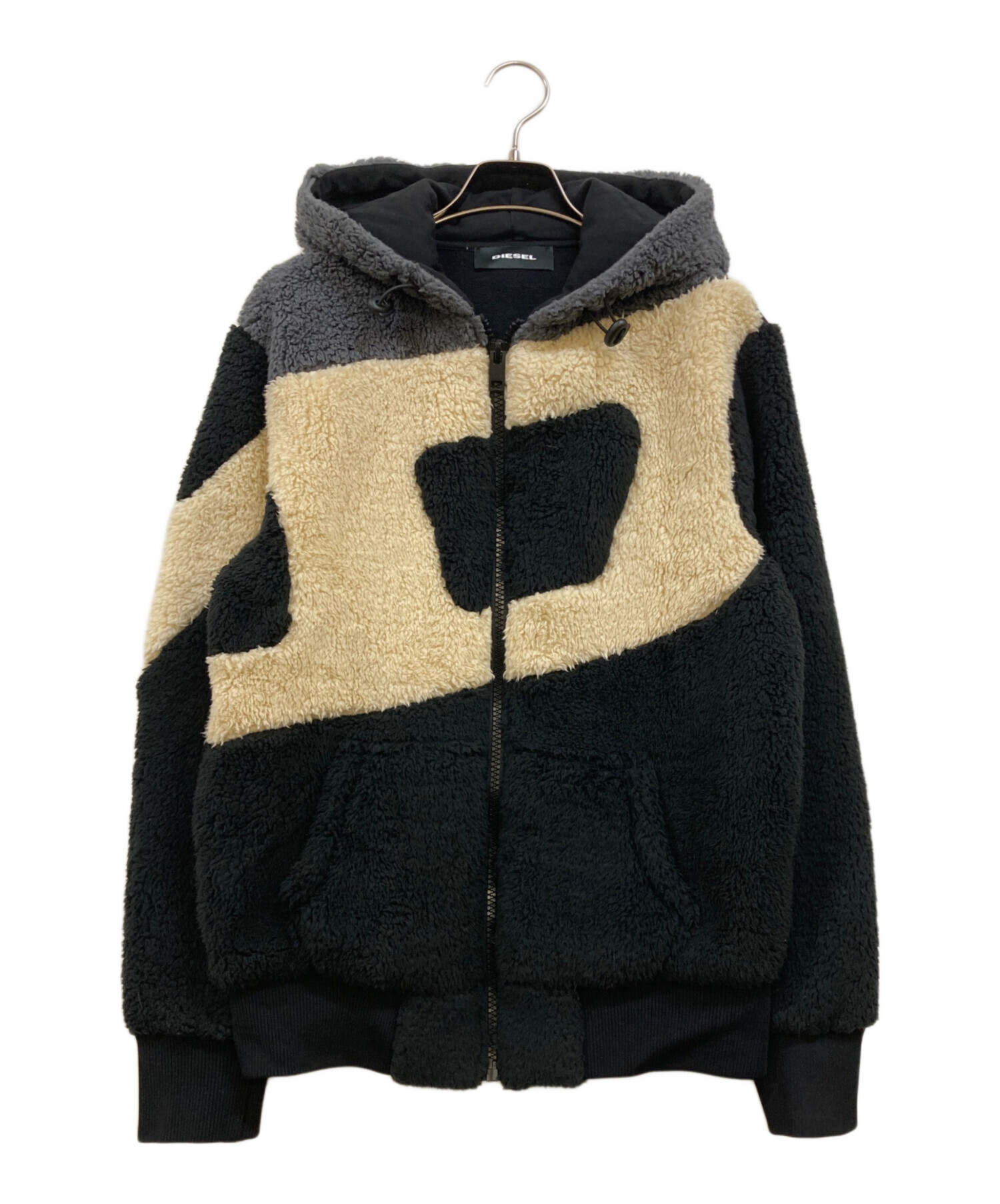 中古・古着通販】DIESEL (ディーゼル) ボアフリースフーデッド