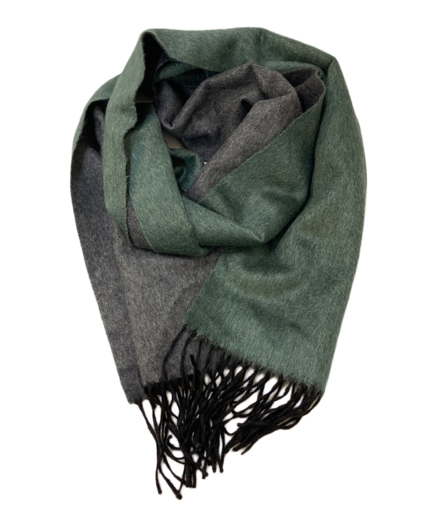 中古・古着通販】PIACENZA (ピアチェンツァ) バイカラーマフラー