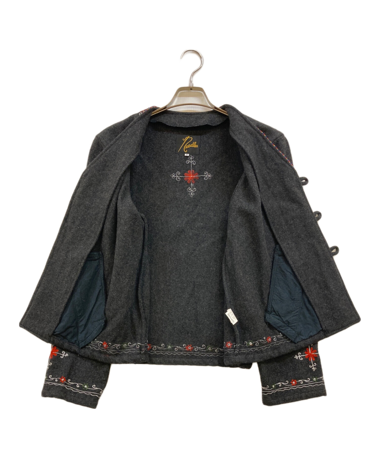 中古・古着通販】Needles (ニードルズ) チロリアン刺繍カーディガン