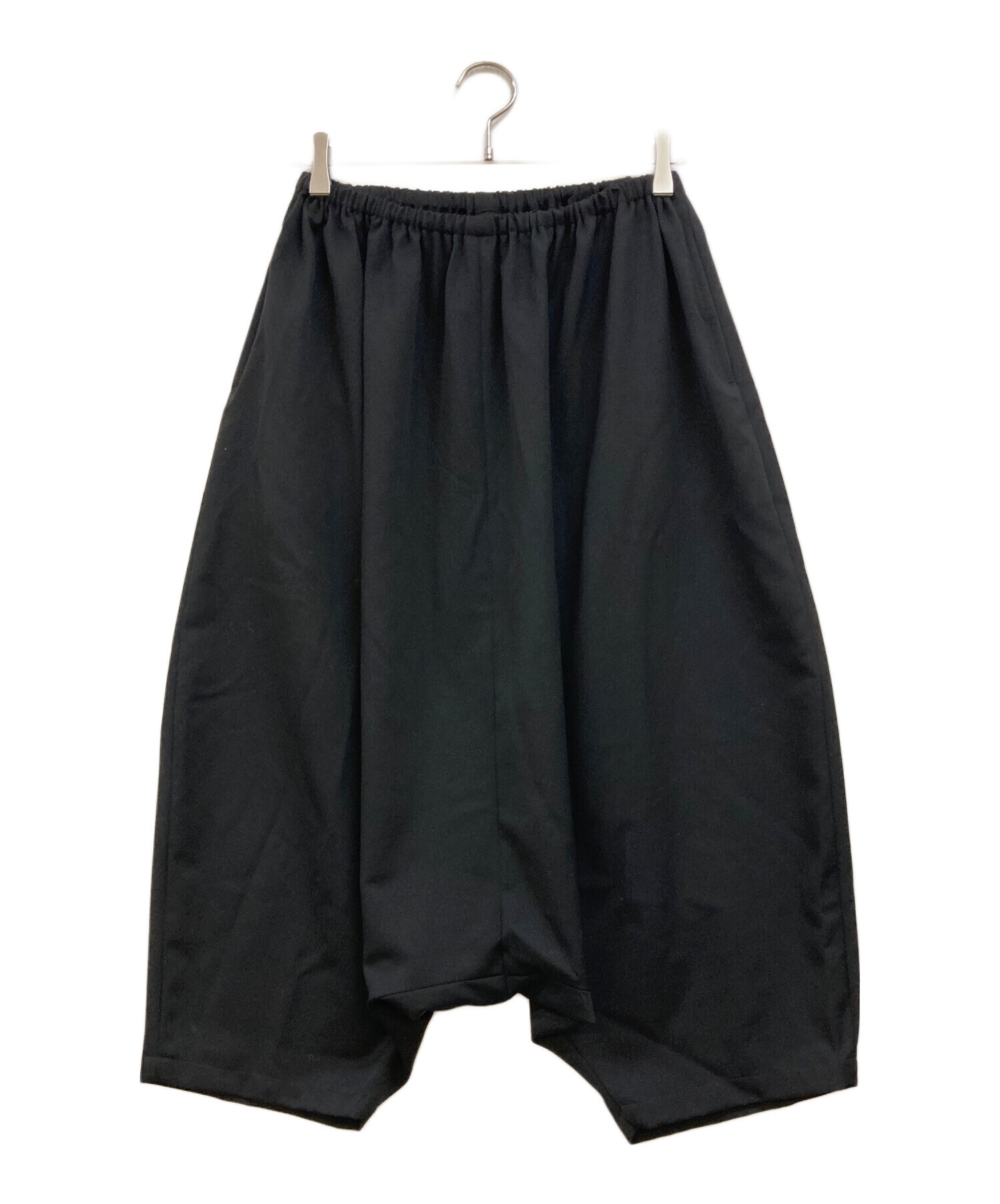 中古・古着通販】LIMI feu (リミフゥ) ウールサルエルパンツ ブラック